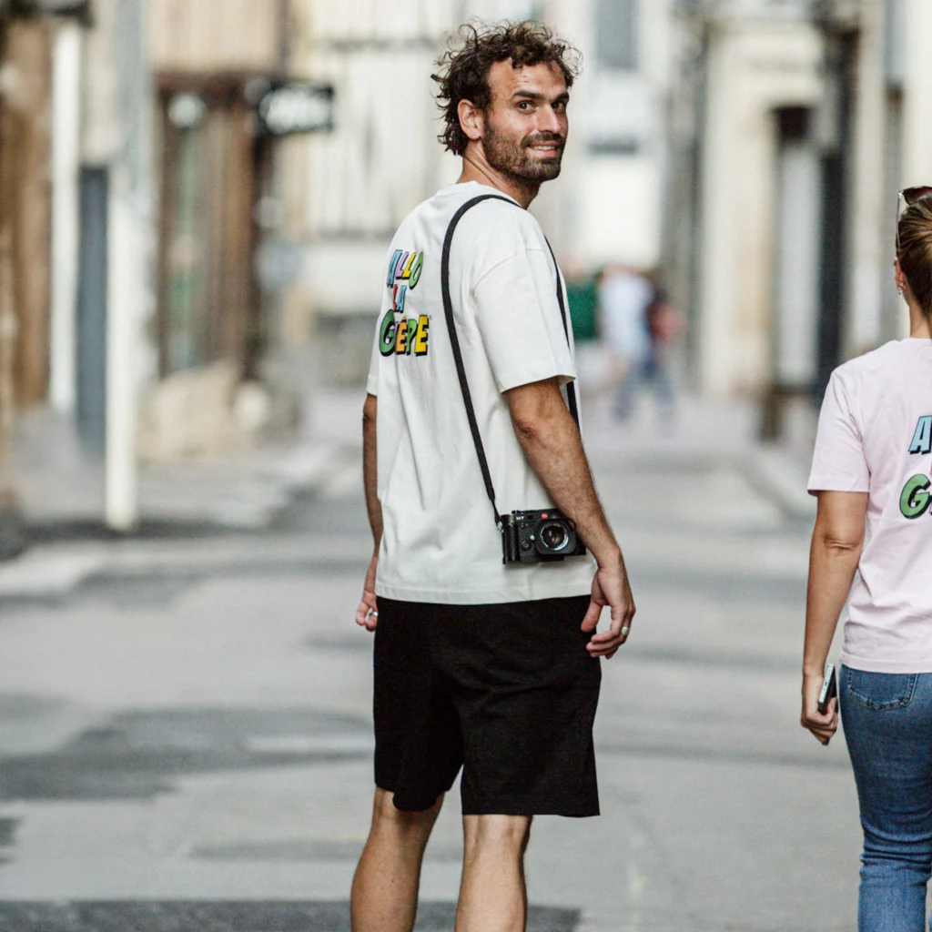 tshirt ivoire allo la guêpe